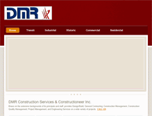 Tablet Screenshot of dmrconstruct.com